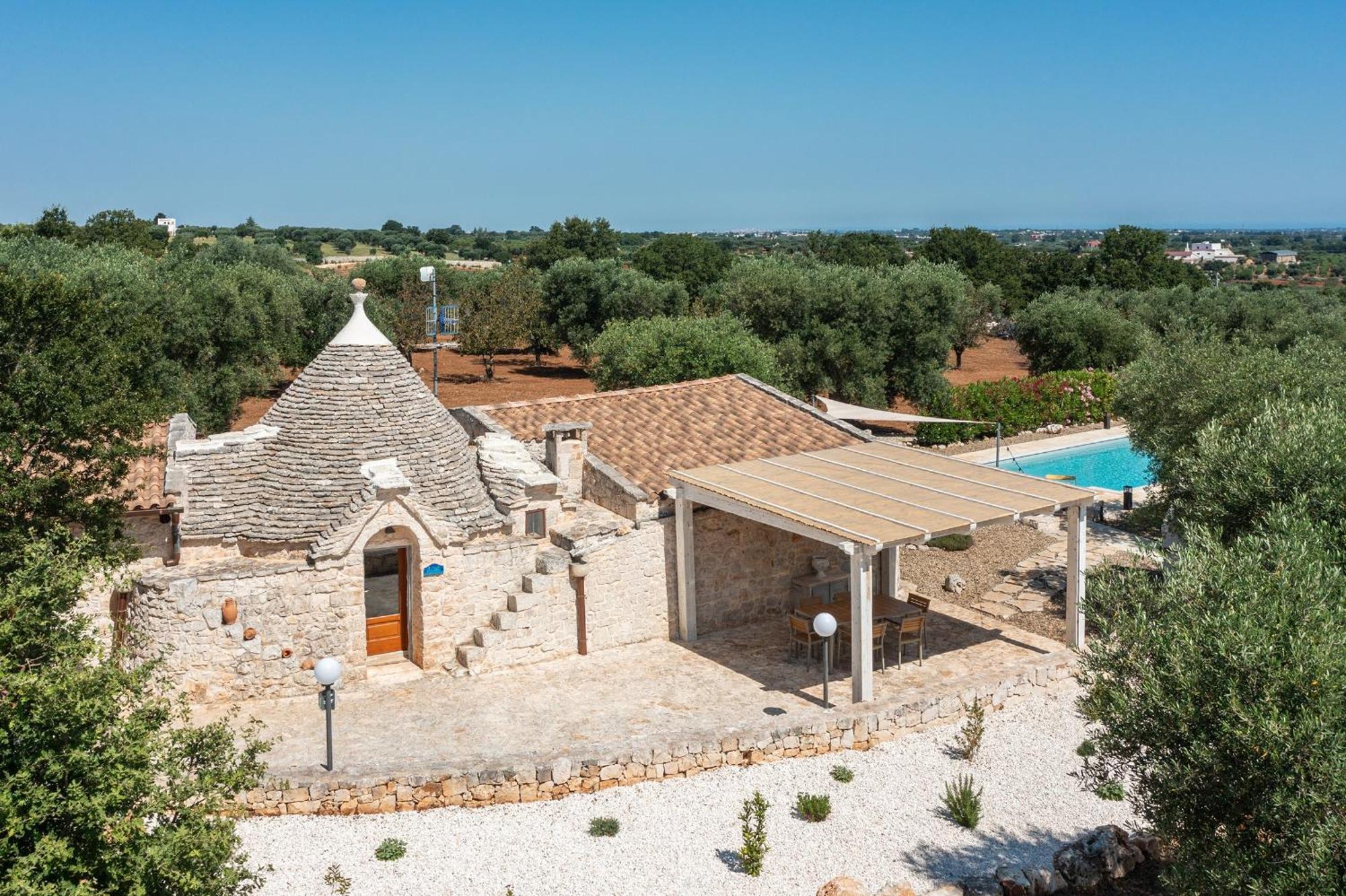 Trullo Fantastico Villa Castellana Grotte Exteriör bild
